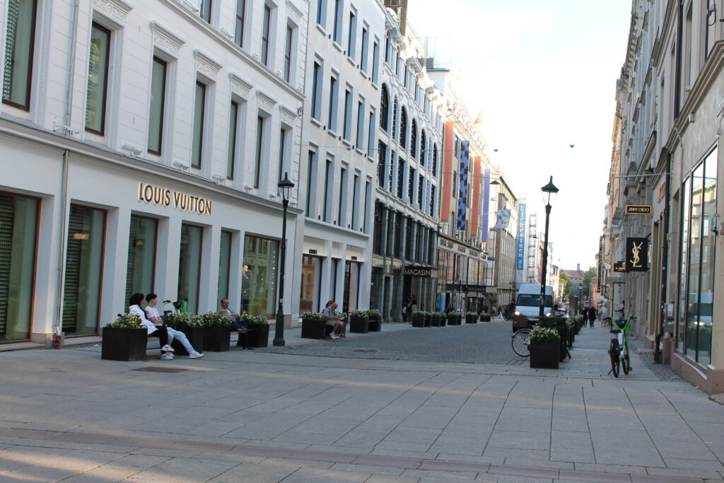 luksus handlegater i Oslo
