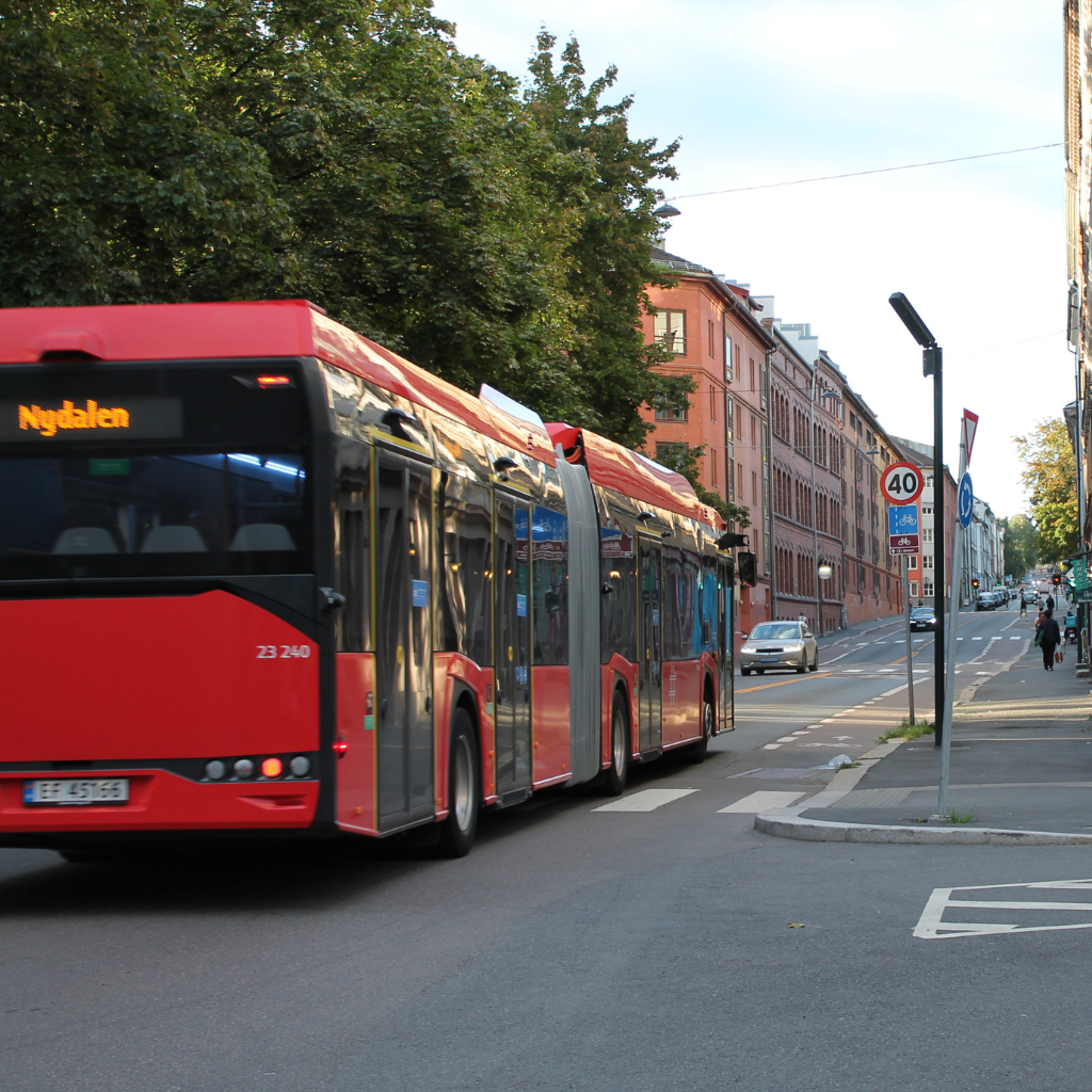 Reis med offentlig transport i Oslo