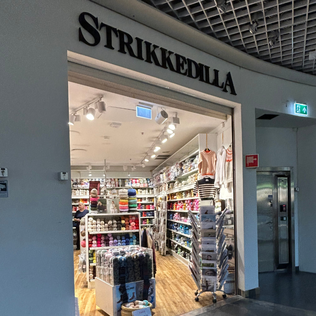 Strikkedilla på Oslo City